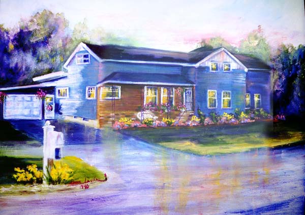 Custom One of a Kind Commissioned Art by Diane La Ware&nbsp;Oil Painting People Portraits&nbsp;Pet Portraits&nbsp;Home Portraits&nbsp;Phone 570. 445.4550